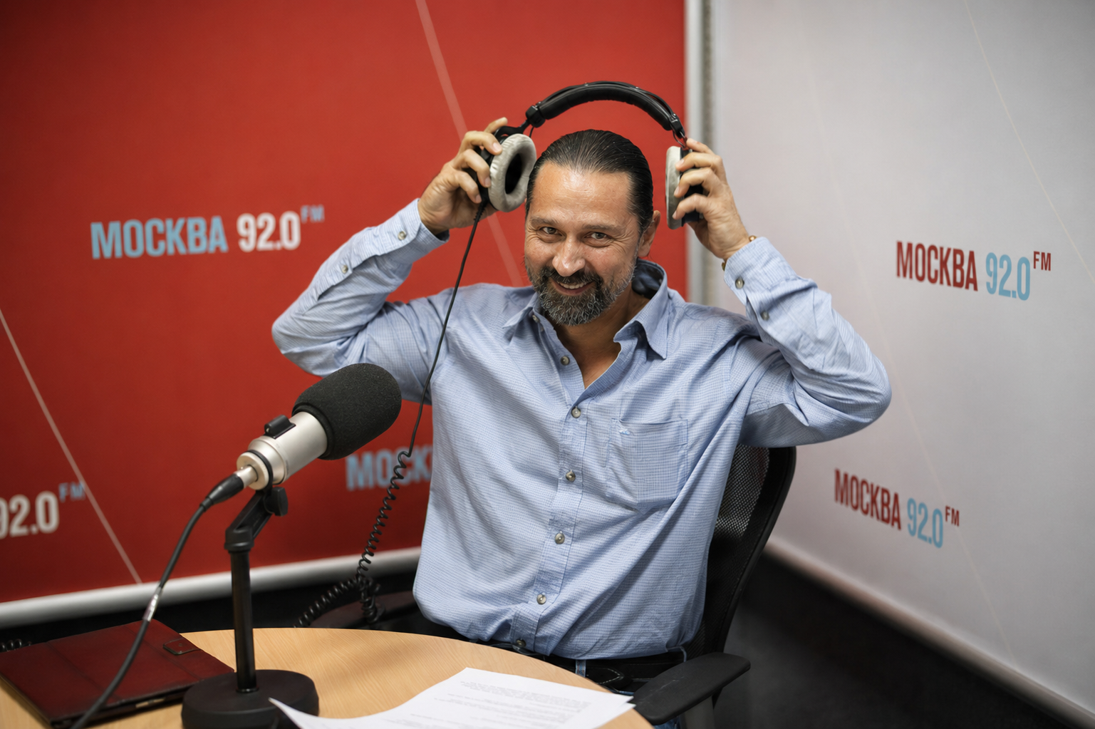 Алексей Звягинцев в радиоэфире Москва 92.0 FM